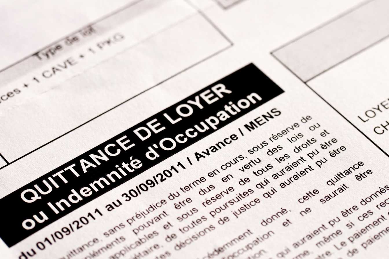 quittance de loyer 1